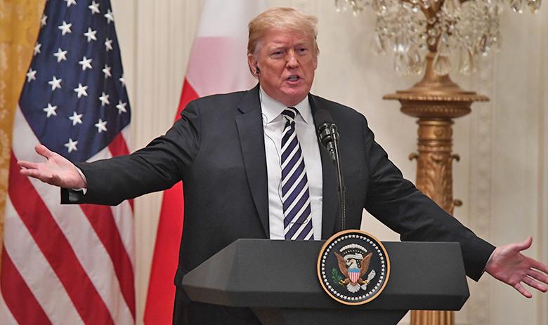 Президент США Дональд Трамп