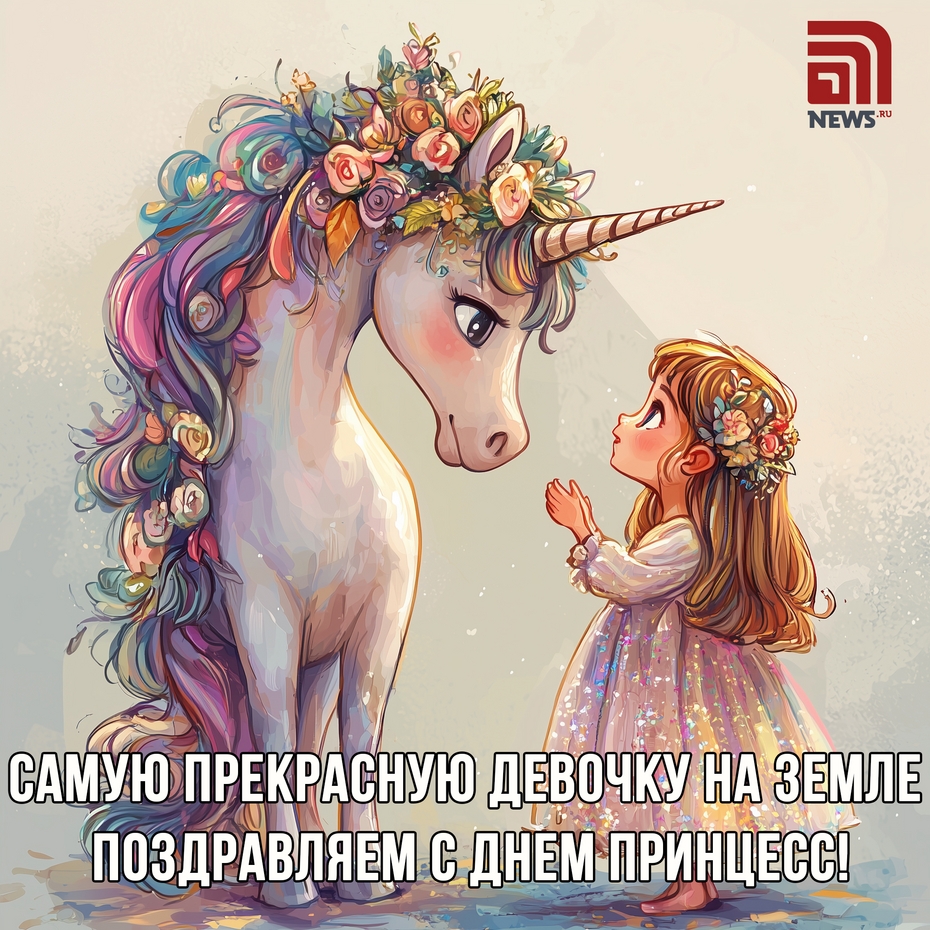 Открытки на День принцесс