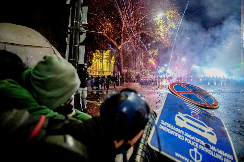 Протесты в Тбилиси