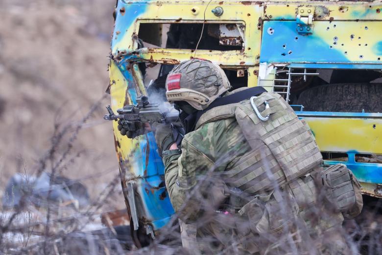 Военнослужащий ВС РФ в зоне СВО 