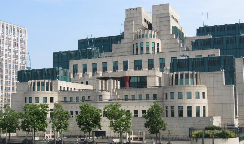 Здание секретной службы Британии МИ-6 