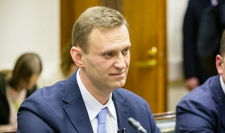 Оппозиционер Алексей Навальный