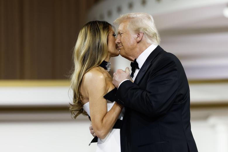 Дональд и Мелания Трамп