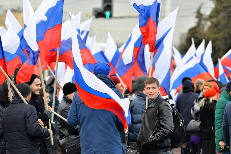 Митинг в честь воссоединения Крыма с Россией. Архивное фото