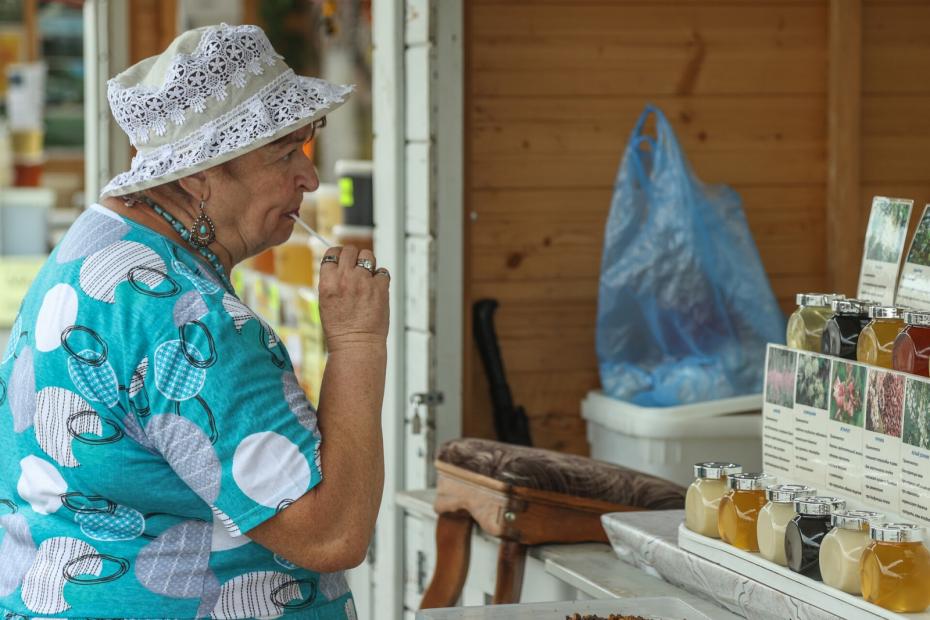 Ярмарка мёда в Коломенском