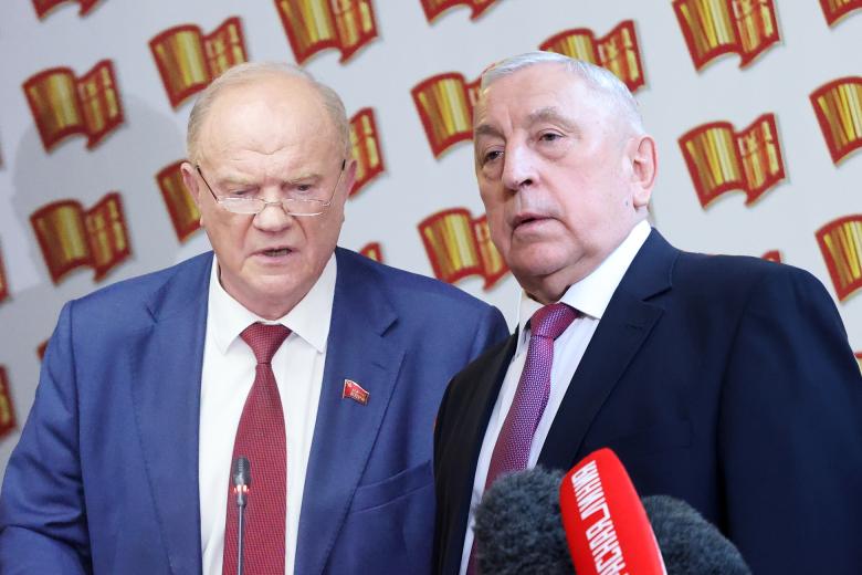 Геннадий Зюганов и Николай Харитонов