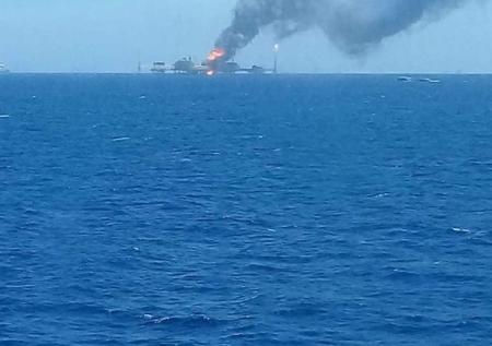В корпорации Pemex сообщили подробности взрыва на морской платформе