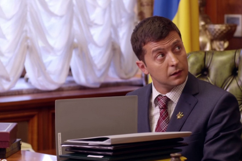 Кадр из фильма «Слуга народа»