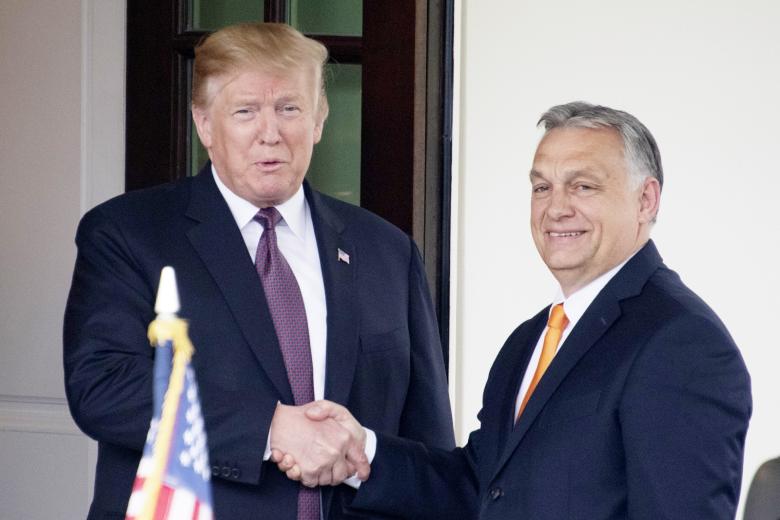 Дональд Трамп и Виктор Орбан