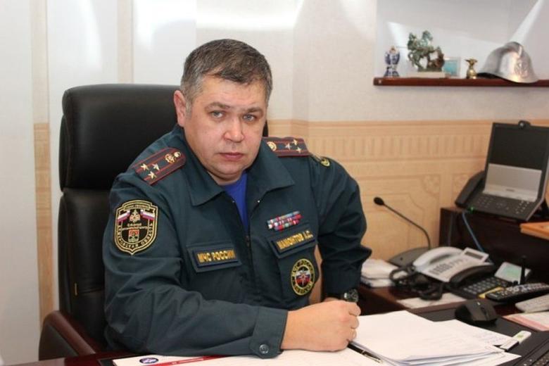 Начальник главка МЧС по Кузбассу Александр Мамонтов