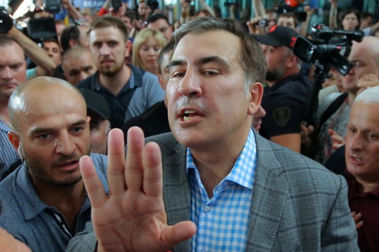 Бывший президент Грузии и экс-губернатор Одесской области Украины Михаил Саакашвили