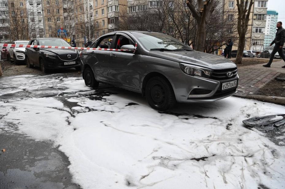 Последствия обстрела Белгорода