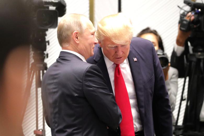 Владимир Путин и Дональд Трамп