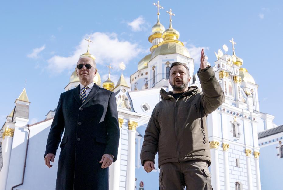 Владимир Зеленский и Джо Байден