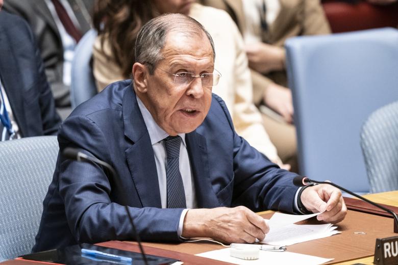 Министр иностранных дел России Сергей Лавров