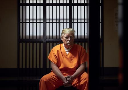 Трампа взвесили и сняли: фото экс-президента США и соответчиков в тюрьме