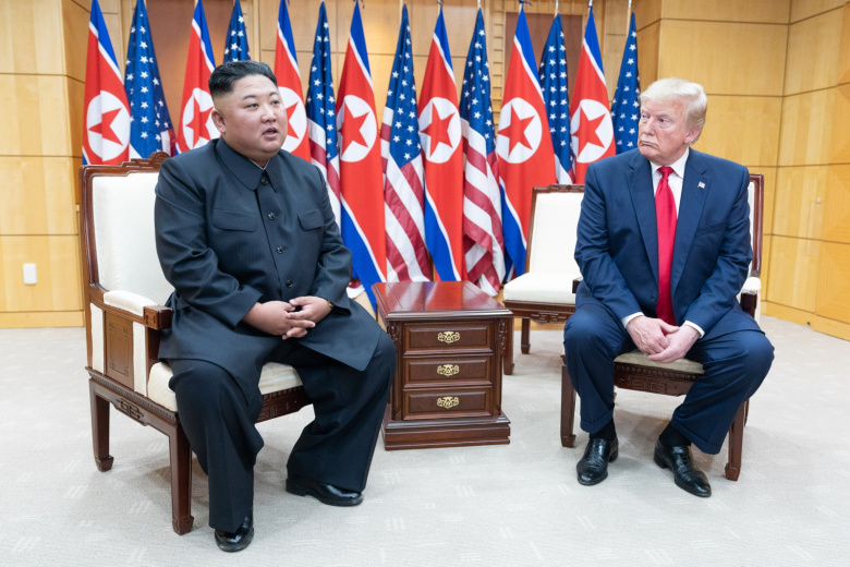 Дональд Трамп и Ким Чен Ын