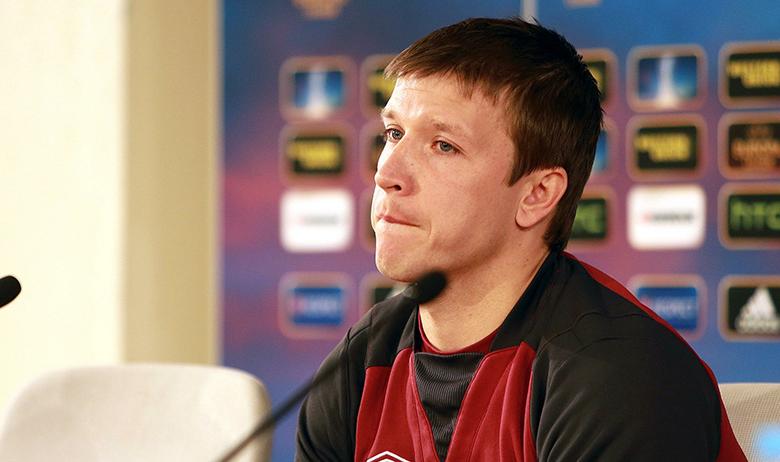 Футболист Олег Кузьмин
