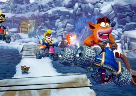 Crash Team Racing стала лидером британского чарта