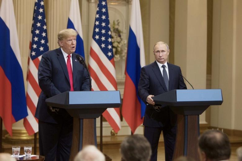 Дональд Трамп и Владимир Путин