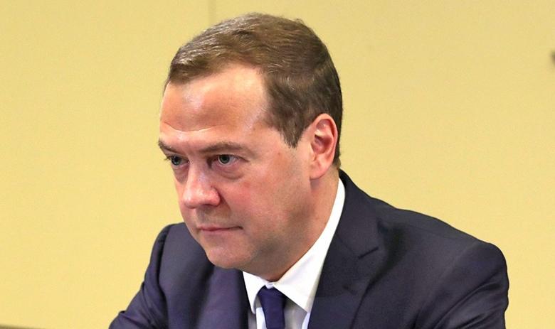 Премьер-министр России Дмитрий Медведев 
