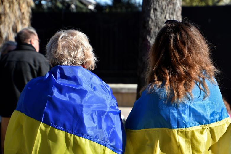 Украинские беженцы, Марсель, Франция