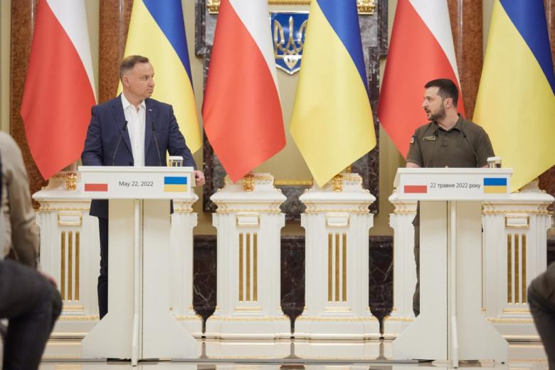 Президент Украины Владимир Зеленский провел встречу с президентом Республики Польша Анджеем Дудой