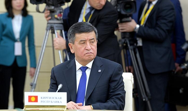 Президент Киргизии Сооронбай Жээнбеков
