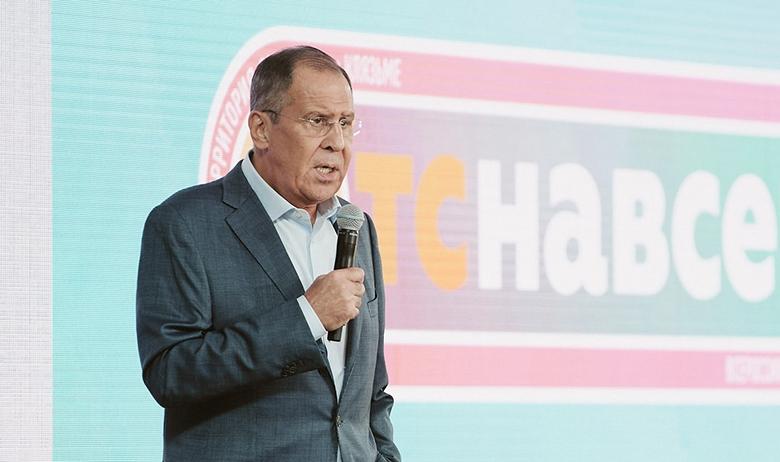 Министр иностранных дел России Сергей Лавров