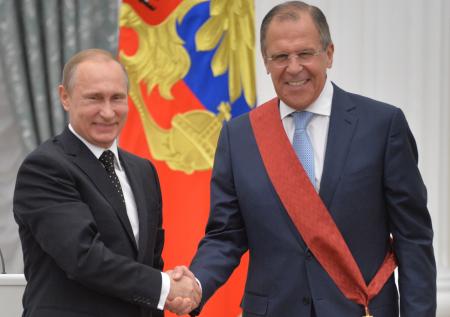 Путин присвоил Лаврову звание Героя Труда