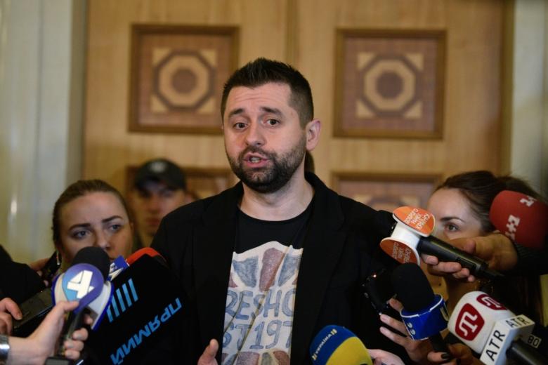 Глава фракции «Слуга народа» в Верховной раде Давид Арахамия