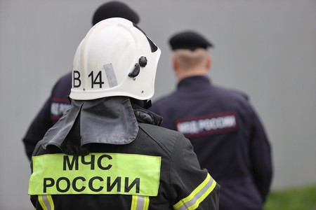 Охвативший 10 тысяч «квадратов» пожар в Подмосковье попал на видео