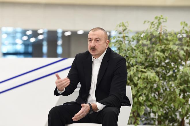 Президент Азербайджана Ильхам Алиев