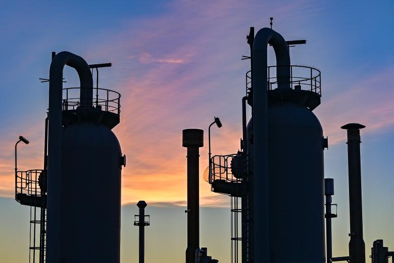 Компрессорная станция природного газа