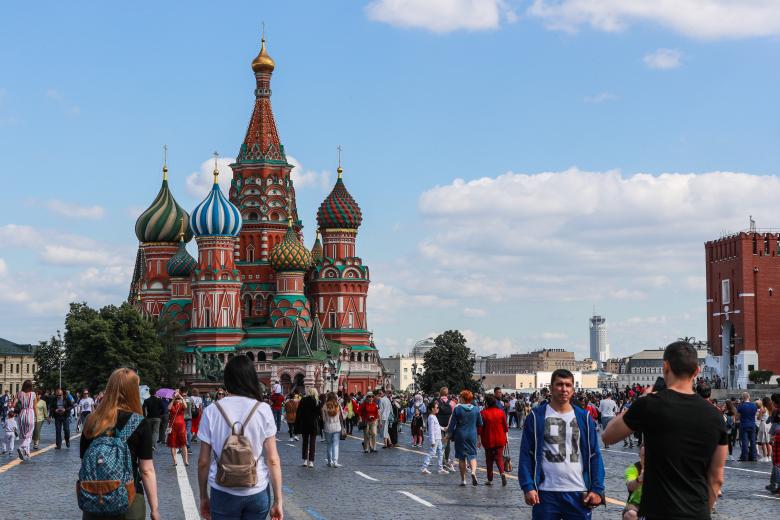 Красная площадь в Москве