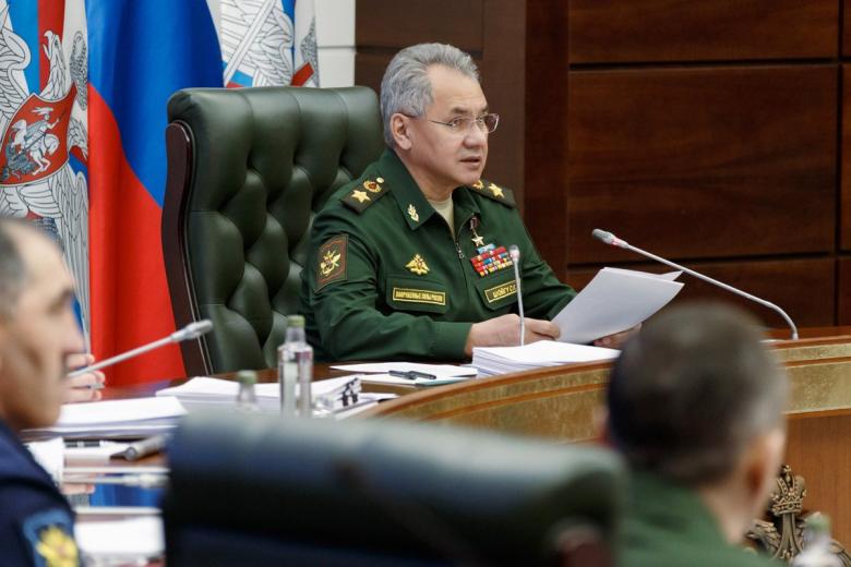 Министр обороны России Сергей Шойгу