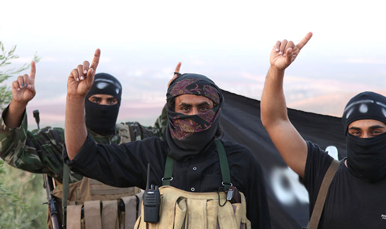 Террористы в Идлибе 