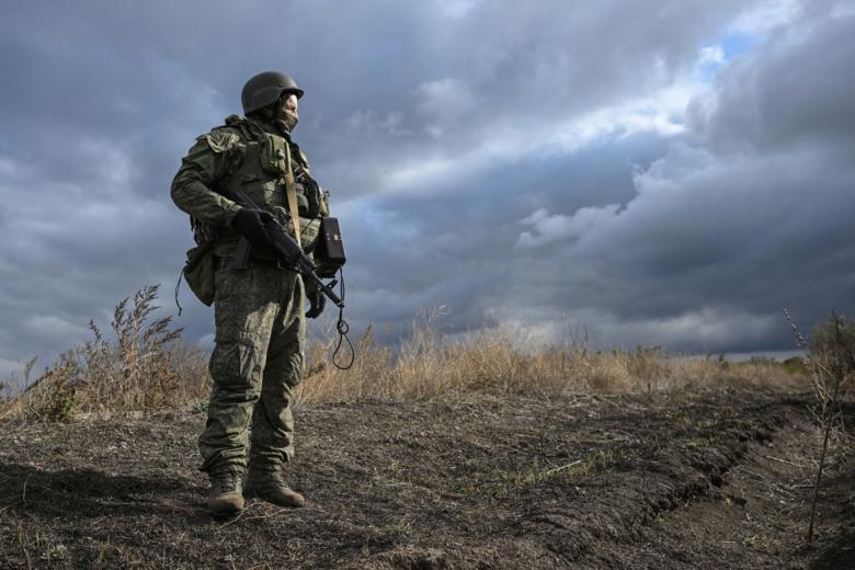 Военнослужащий ВС РФ в зоне СВО