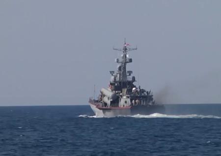 Украинский корвет отправили на дно Черного моря во время учений