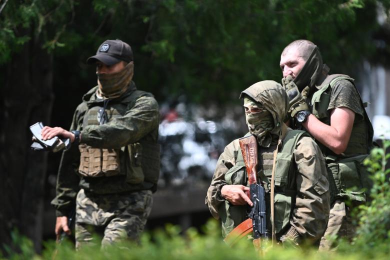Бойцы ЧВК «Вагнер»