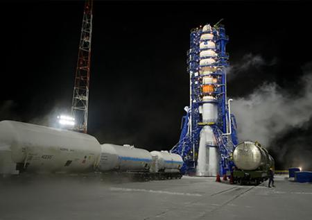 ВКС России запустили ракету-носитель «Союз-2.1б»