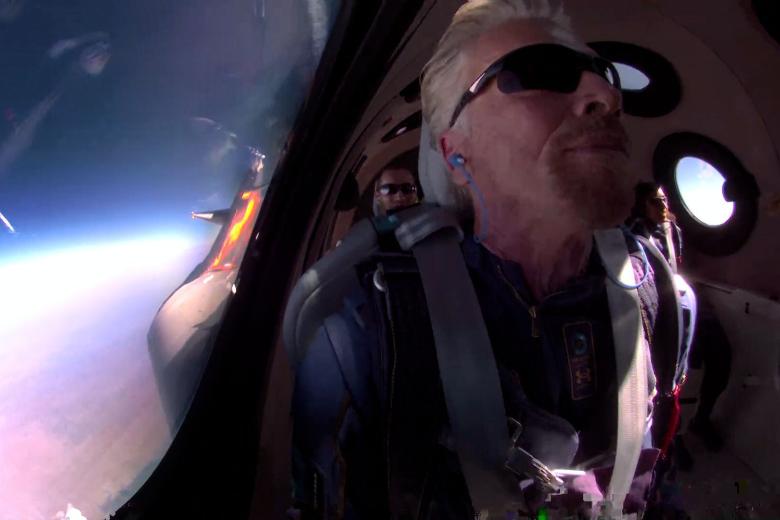 Миллиардер и основатель Virgin Galactic Ричард Брэнсон