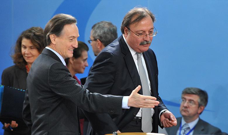 Григол Вашадзе(справа)
