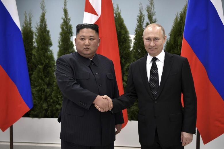 Ким Чен Ын и Владимир Путин