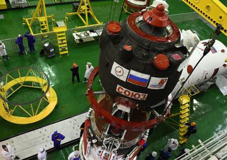 С корабля «Союз» доставили неисправный пылевой фильтр