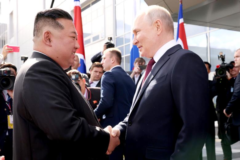 Ким Чен Ын, Владимир Путин