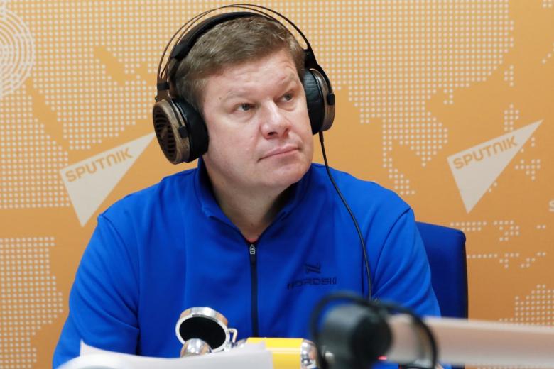 Комментатор и телеведущий Дмитрий Губерниев