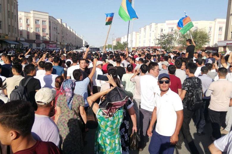 Протесты в Каракалпакии, Узбекистан