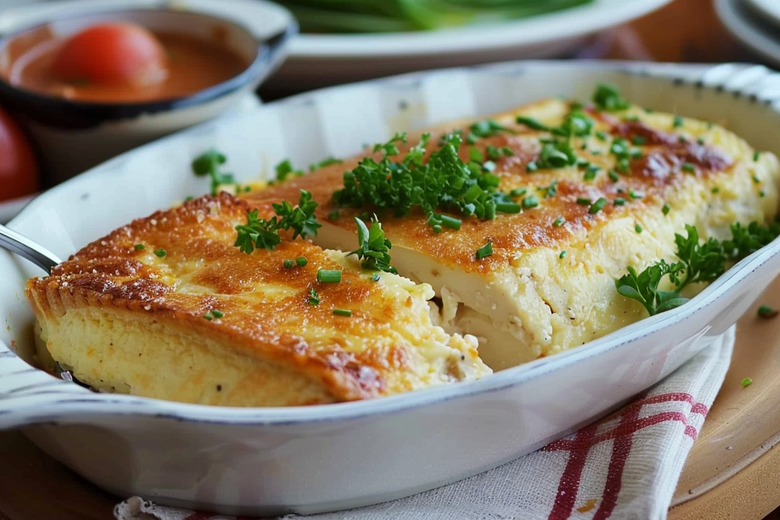 Диетическое суфле из курицы, пошаговый рецепт с фото