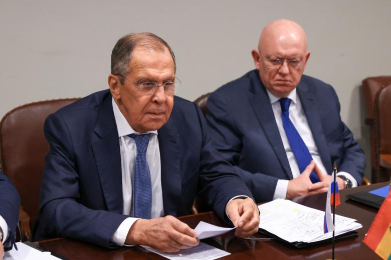 Сергей Лавров и Василий Небензя